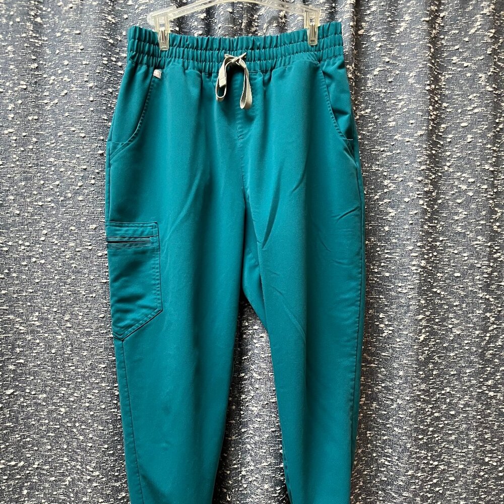 Figs Pacific Blue High Waisted Jogger Size Large